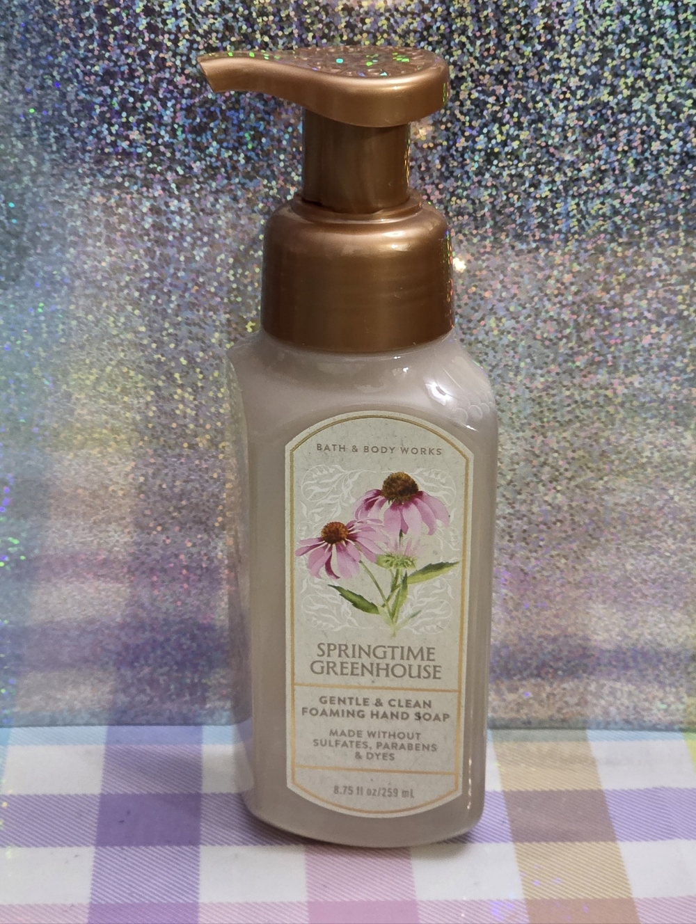 Bath & Body Works Springtime Greenhouse Foaming Hand Soap 8oz NEW RARE